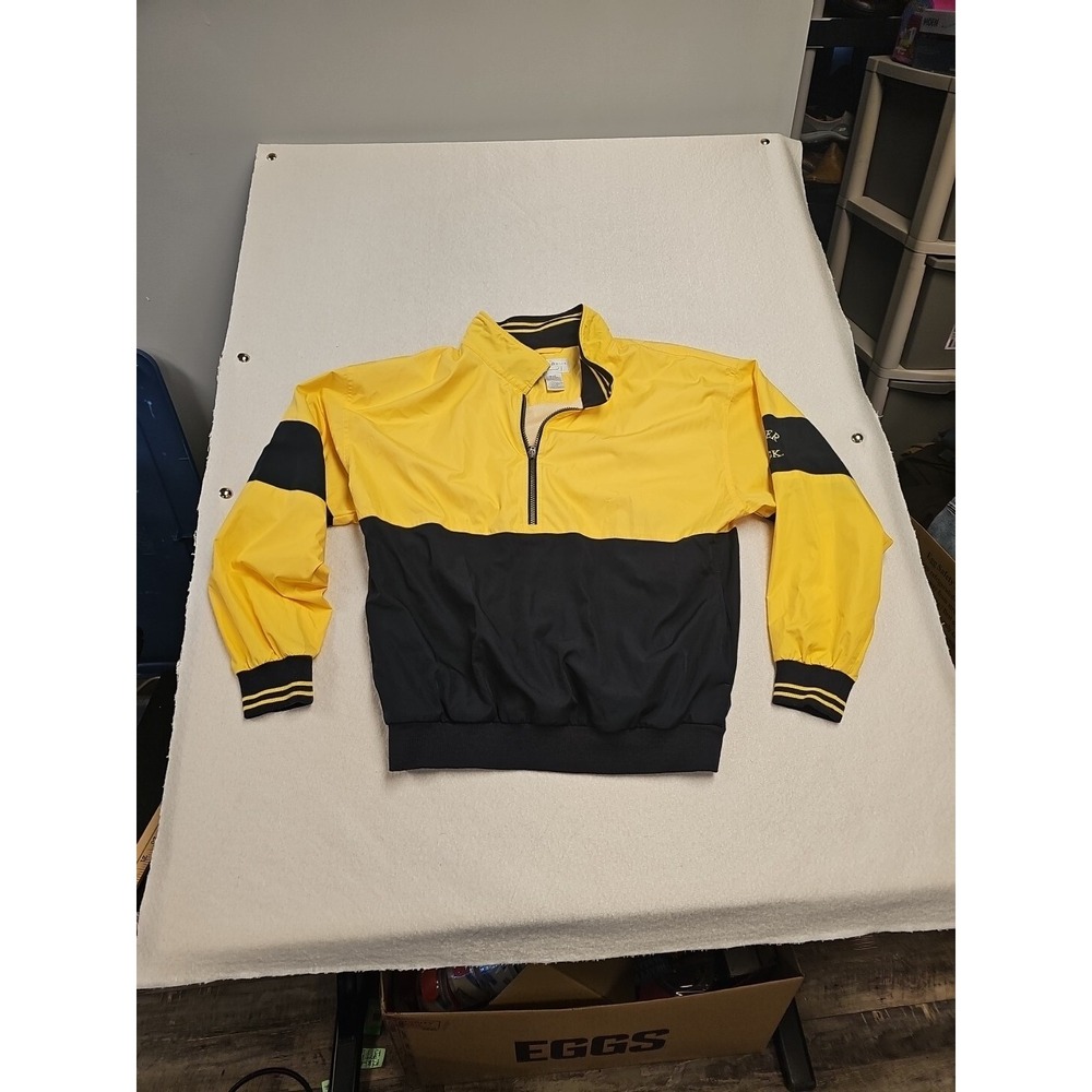 CUTTER & BUCK Windbreak CLIMA GUARD POLYESTER PULLOVER GOLF JACKET SZ M Wegmans
